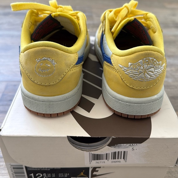 Travis scott Jordan 1 Canary - Picture 3 of 6